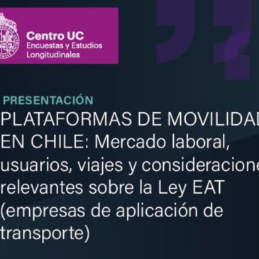 Conductores, usuarios y viajes de aplicaciones alcanzan cifras récord en 2025: CEEL UC revela situación del mercado y efectos proyectados de la Ley EAT